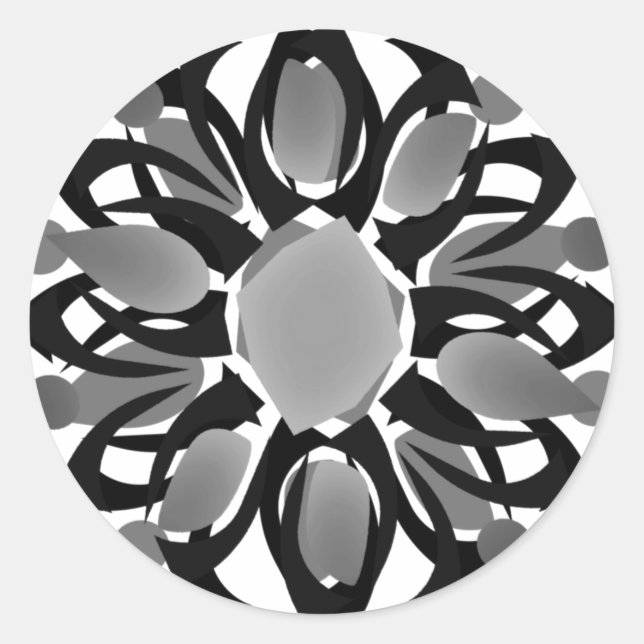 un élément motif 2 autocollant (Devant)