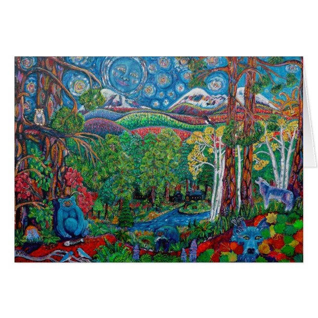 Un endroit parmi les pins - soeurs Orégon (Devant horizontal)