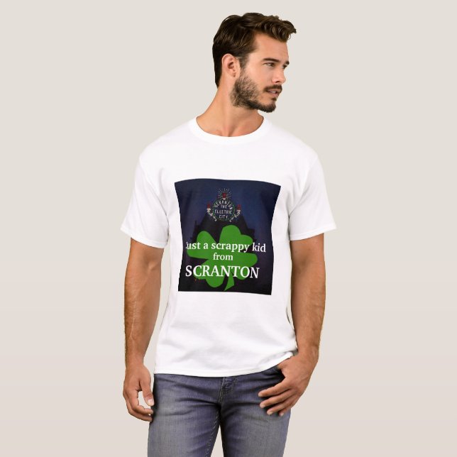 Un enfant merdique de Scranton T-Shirt (Devant entier)