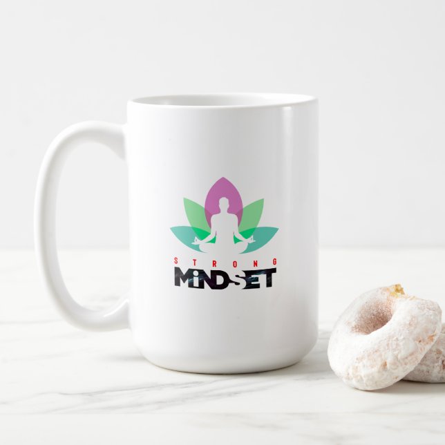 Un état d'esprit fort | Mug classique #15 (Avec donut)