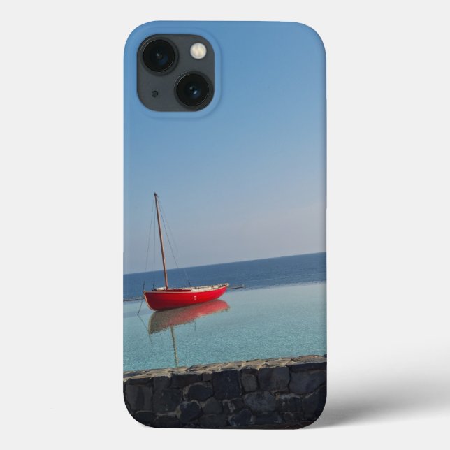 Un étui de téléphone de bateau (Verso)