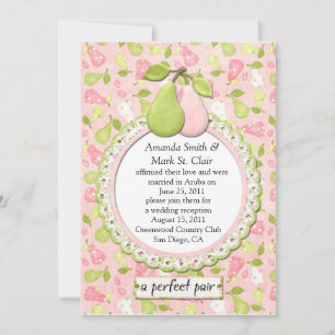 Un Faire-part de mariage parfait pour la paire