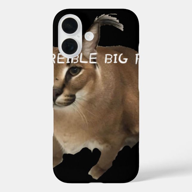 Un Floppa iPhone 16 Hülle (Rückseite)