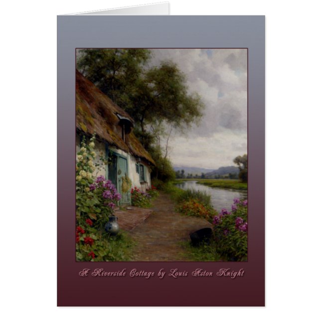 Un gîte Riverside par Louis Aston Knight (Devant)