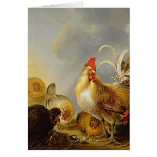 Un groupe de volaille de basse cour, 1643