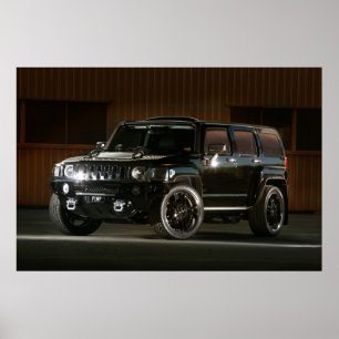 Un guerrier urbain américain - Poster Hummer
