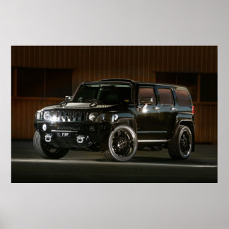 Un guerrier urbain américain - Poster Hummer