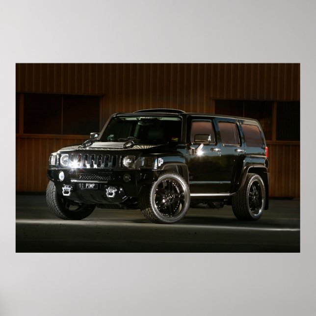 Un guerrier urbain américain - Poster Hummer (Devant)