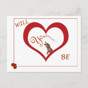 Un guide d'une carte de Saint Valentin