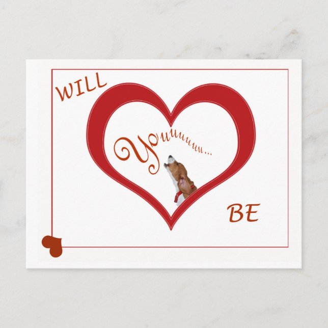 Un guide d'une carte de Saint Valentin (Devant)