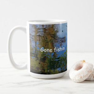 Un homme âgé Pêche Retraite Café Mug