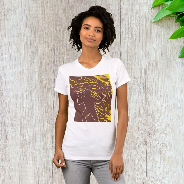 Un Homme Dans Un T-shirt D'Incendie (Créateur téléchargé)