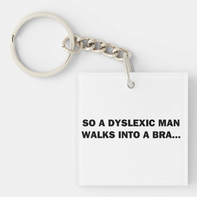 Un homme dyslexique entre dans un bar (Devant)