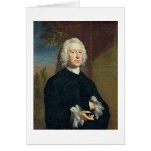 Un homme inconnu dans le noir, 1735 (huile sur la