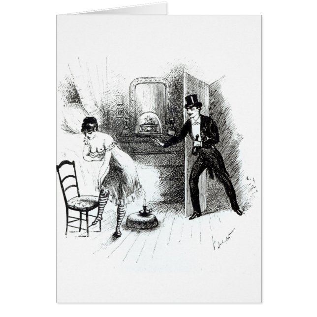 Un homme rendant visite à une prostituée (Devant)