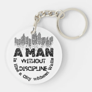 Un homme sans discipline Porte - clé acrylique