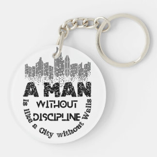 Un homme sans discipline Porte - clé acrylique