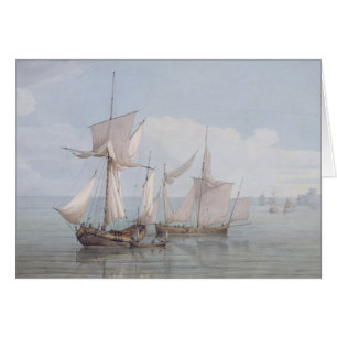 Un Hoy et un Lugger avec l'autre expédition sur u
