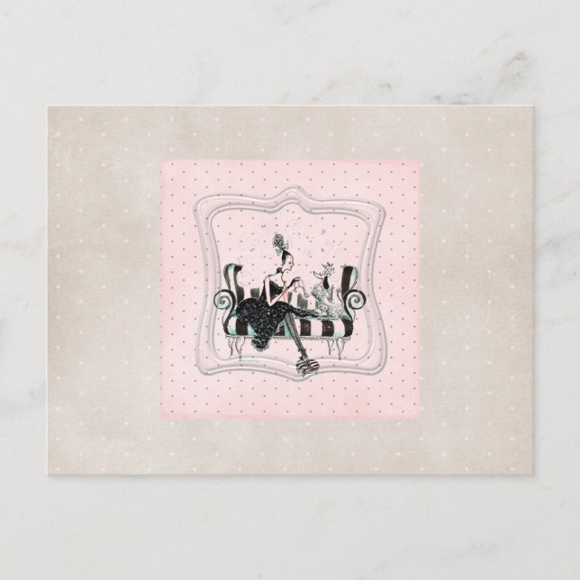 un invitation de thé (Devant)