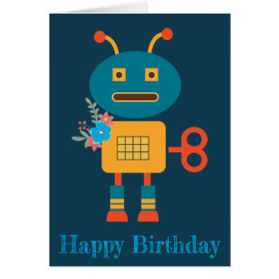 Un joli robot design pour enfants