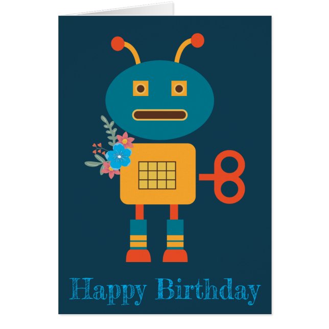 Un joli robot design pour enfants (Devant)