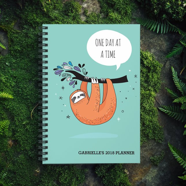 Un Jour À La Fois - Drôle Fantastique (Stay chill and on top of everything with this sloth planner. )