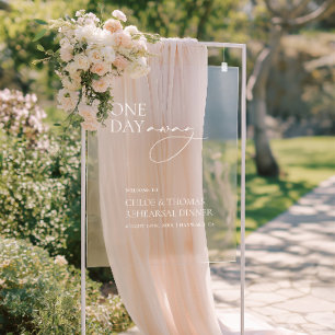 Un Jour De Répétition Dîner Affiche de bienvenue A