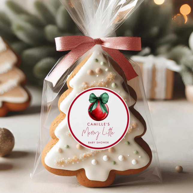 Un joyeux petit Sticker Baby shower (Créateur téléchargé)