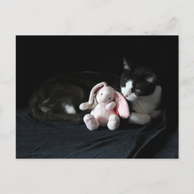 Un Lapin M'Aime La Carte Postale (Devant)