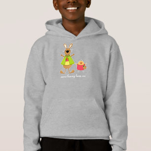Un Lapin M'Aime. Sweat - shirt à capuche de Pâques