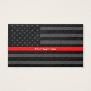 Un léger drapeau de la ligne rouge US Accent perso