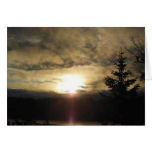 Un lever de soleil du jour