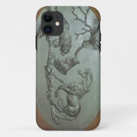 Un lion, un cheval, un coque iphone de 1780
