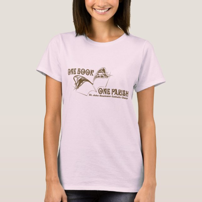 Un livre Un paroisse Dames T-shirt à manches court (Devant)