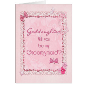 Un look artisanal Invitation Groomsmaid