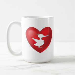 Un Lucky Canard Café Log Mug