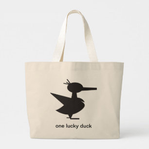 Un Lucky Duck grand sac fourre-tout robuste