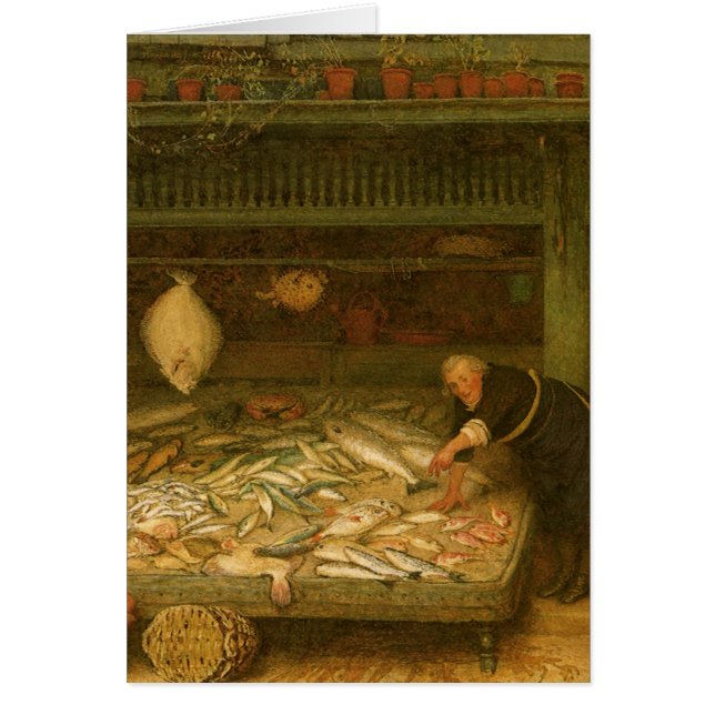 Un magasin de pêcheurs par Frederick Walker (Devant)