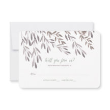 Un mariage Fleur sauvage RSVP