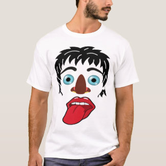 Un masque masculin très étrange design T-shirt