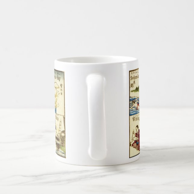 Un mélange à la mode de tasse anglaise de mots (Poignée)