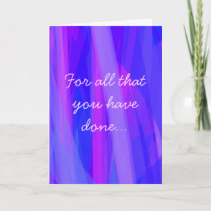 Un Merci très spécial