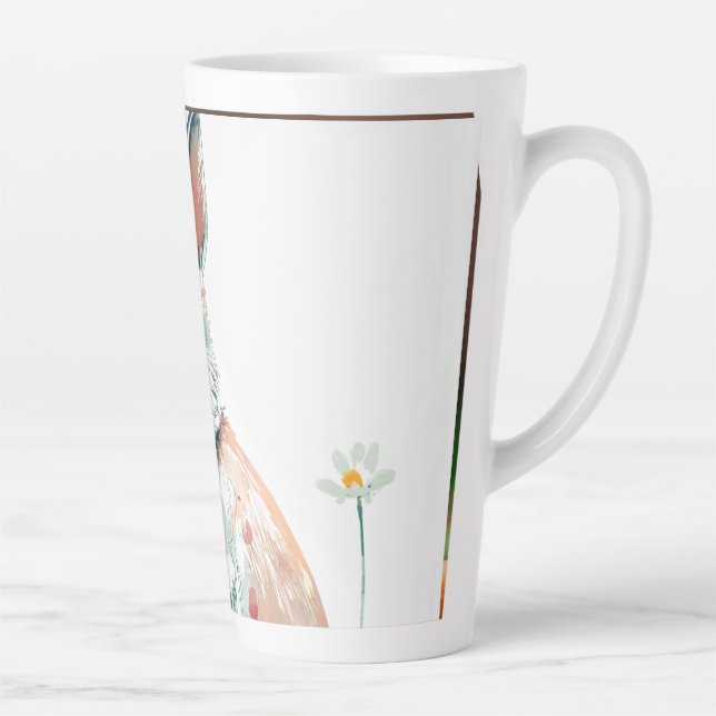 Un mignon hamster mangeant une tasse design carott (Droite)