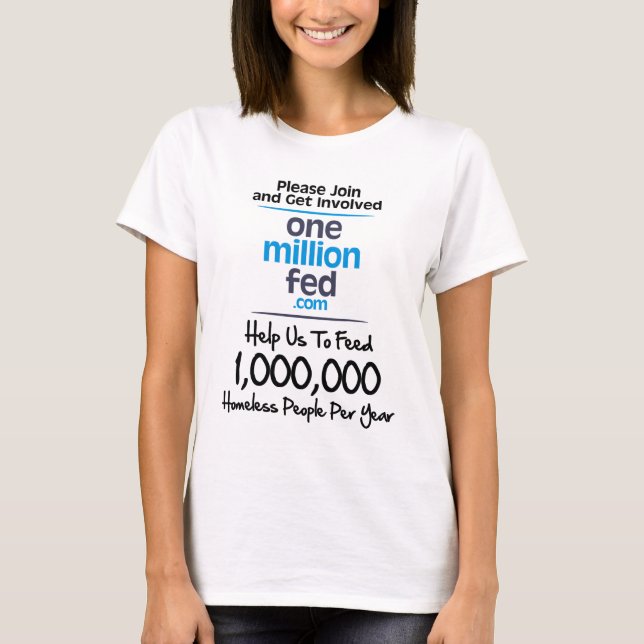 Un million de T-shirt de Fed.com (femmes) (Devant)