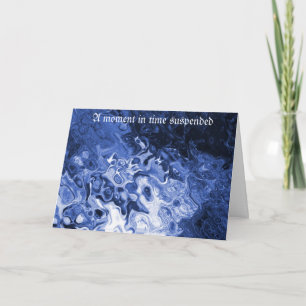 Un moment dans le temps Carte d'anniversaire