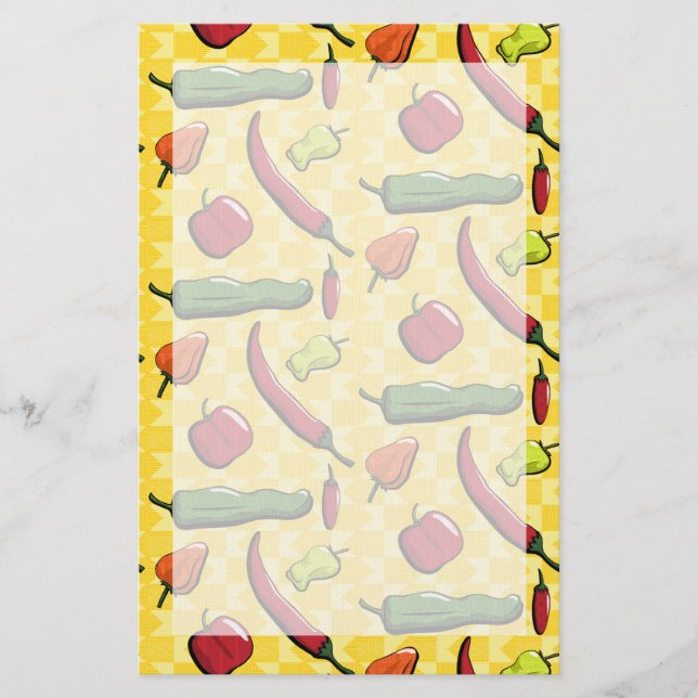 Un monde de poivrons papeterie (Devant)