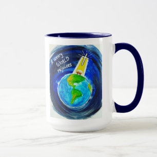Un monde fatigué - Café Mug