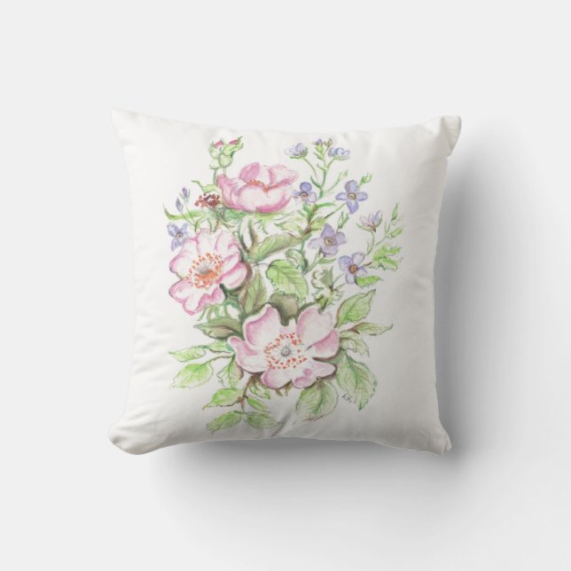 Un monde meilleur design sur un oreiller jetable (Recto)