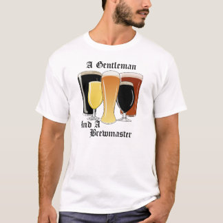 Un monsieur et un T-shirt de Brewmaster