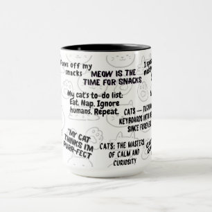 UN MUG AMOUREUX DES CHATS